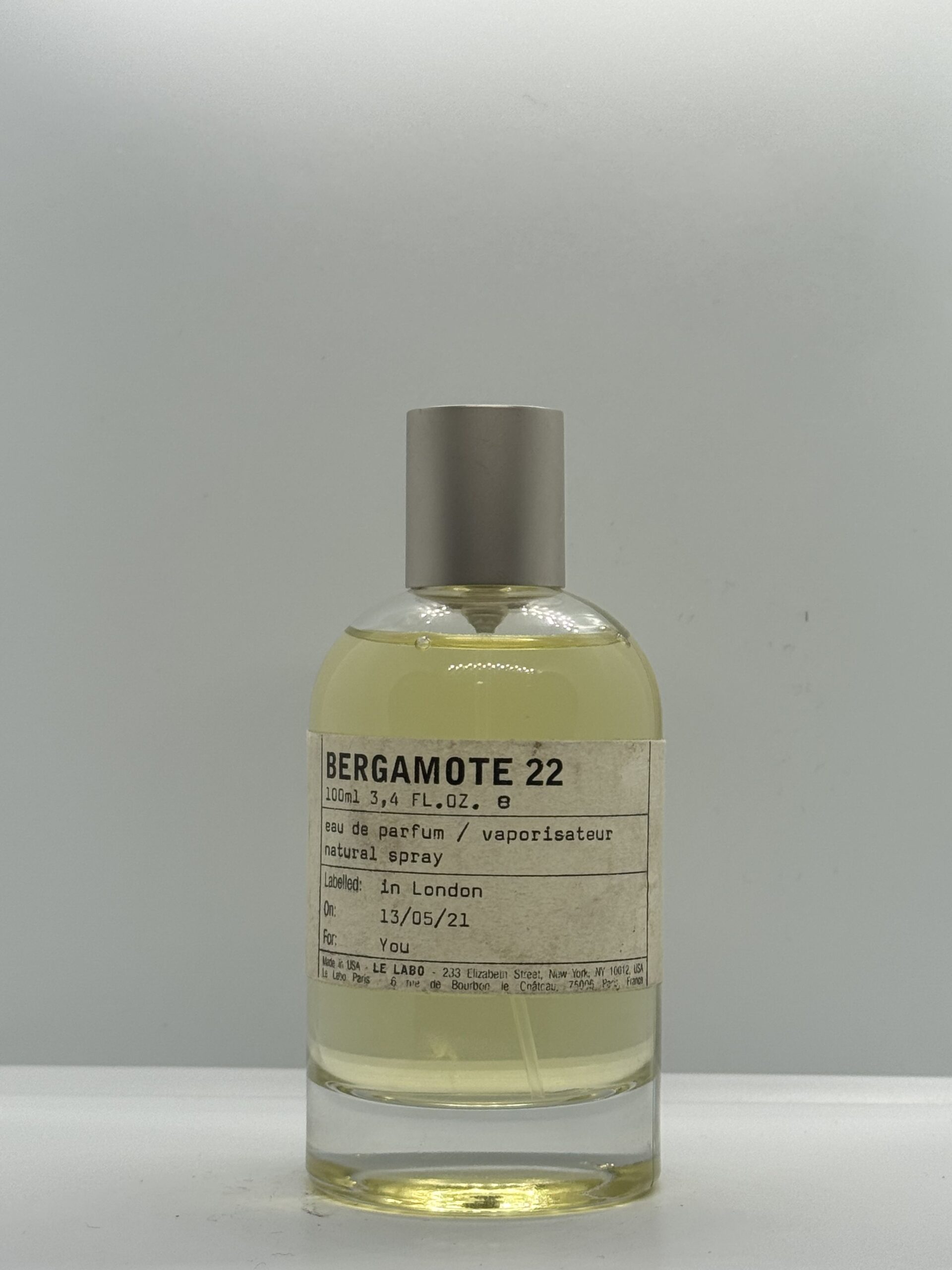 Le Labo Bergamote 22 – Eau de Parfum 100ml